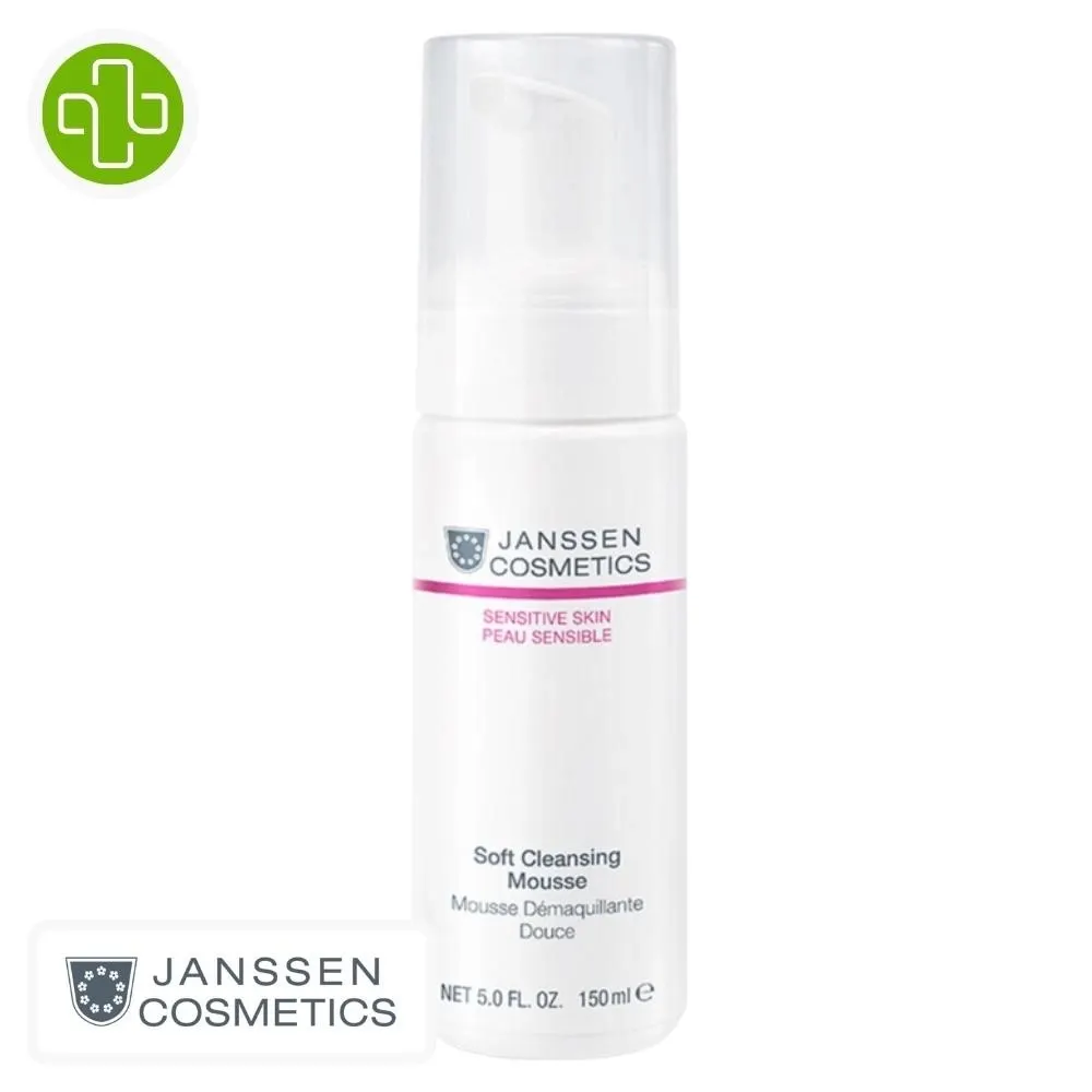 Janssen Cosmetics رغوة مزيلة للمكياج لطيفة 150 مل
