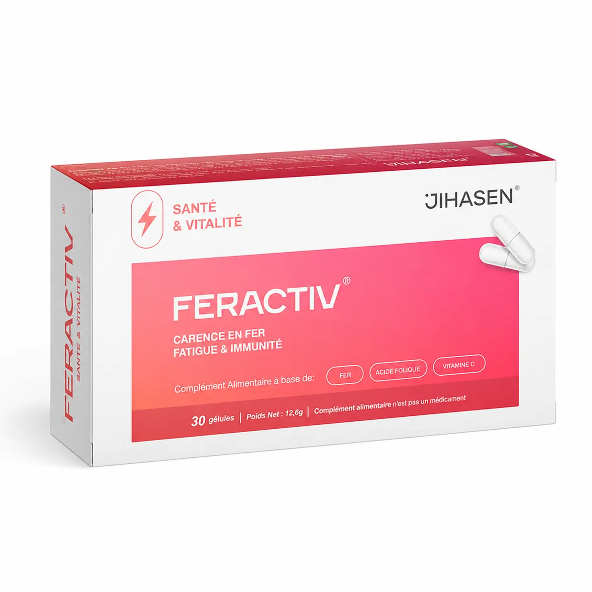 Jihasen FerActiv 30 كبسولة