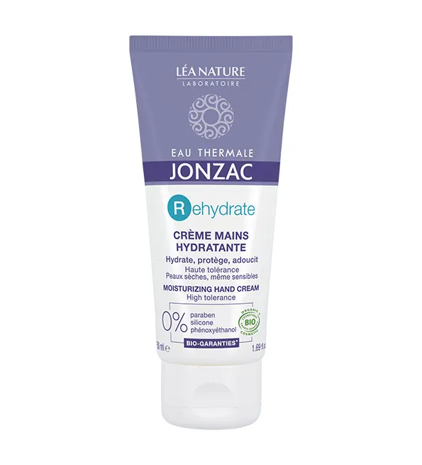 JONZAC EAU THERMALE RÉHYDRATE CRÉME MAINS HYDRATANTE 50 ml
