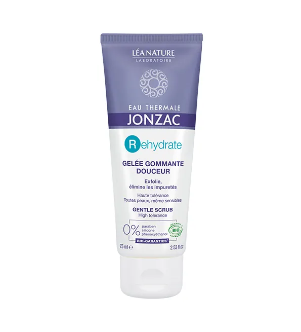 Jonzac Eau Thermale Réhydrate جيلي مقشر لطيف 75 مل