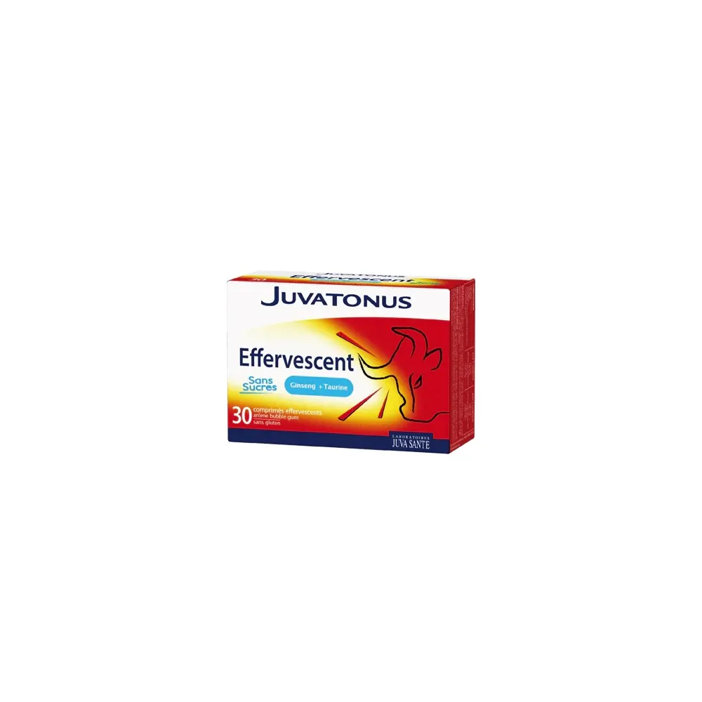 JUVATONUS GINSENG TAURINE EFFERV 30CPS
