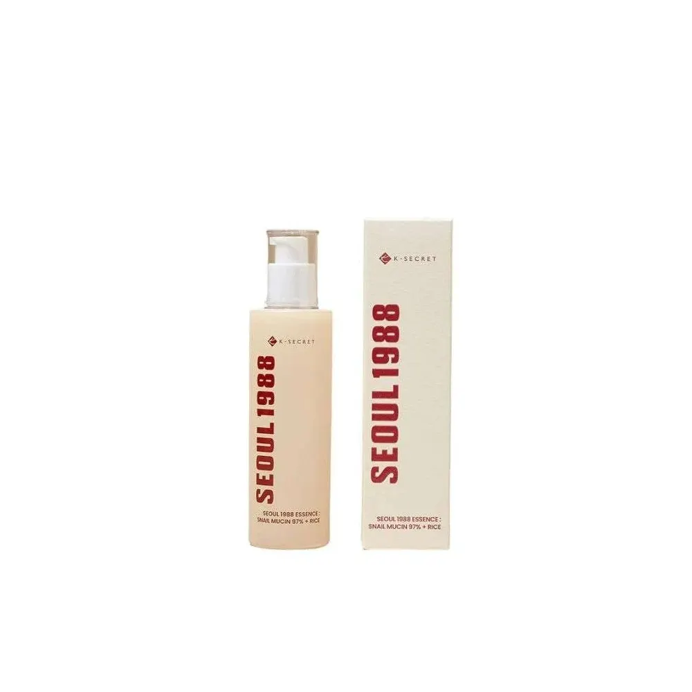 K-SECRET SEOUL 1998 ESSENCE SNAIL MUCIN 97 + RICE 100ML