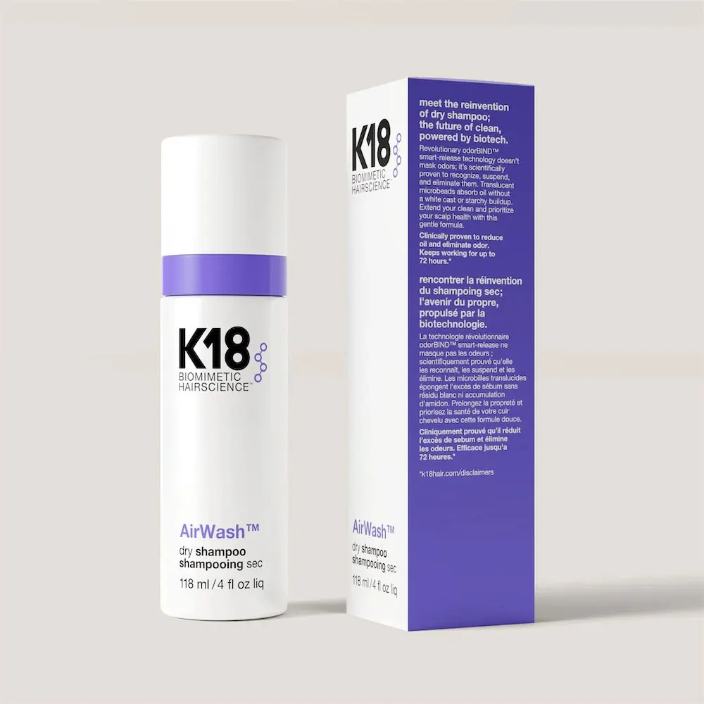 K18 AIRWASH DRY SHAMPOOING 118ML