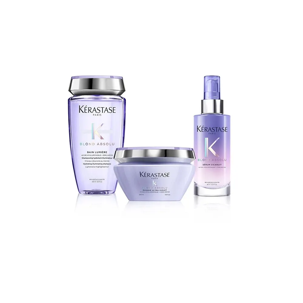 Kérastase Blond Absolu Masque Cicaextreme 200ml – Masque Réparateur Intense Cheveux Blonds