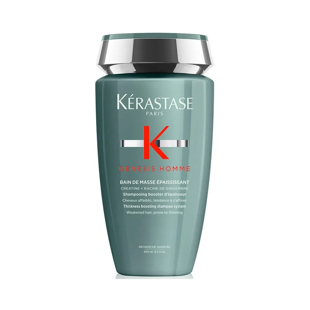 Kérastase Genesis Homme Bain de Masse Épaississant 250ml – Shampooing Épaississant Homme