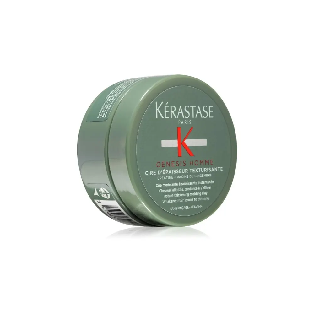 Kérastase Genesis Homme Cire d’Épaisseur Texturisante 75ml – Cire Coiffante Épaississante