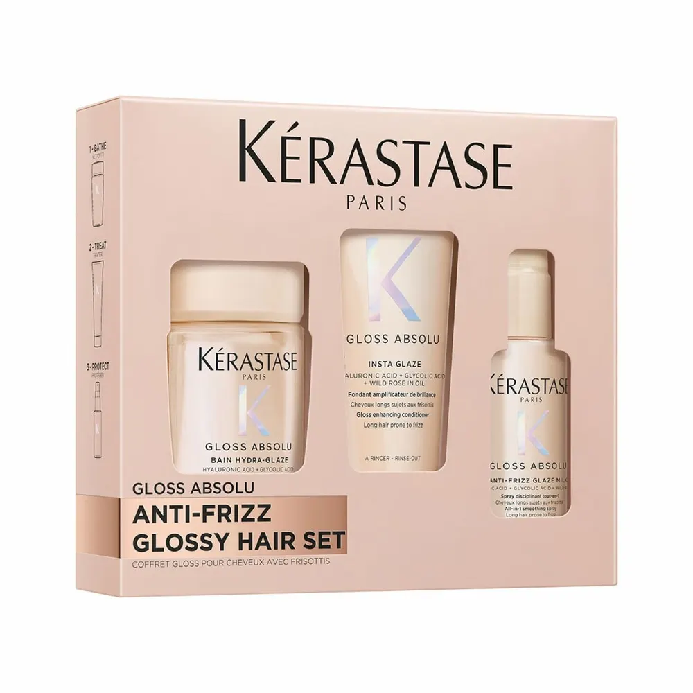 Kérastase Gloss Absolu TRIO BRILLANCE ANTI-FRISOTTIS = Kérastase parfum d'ambiance home fragrance offerte