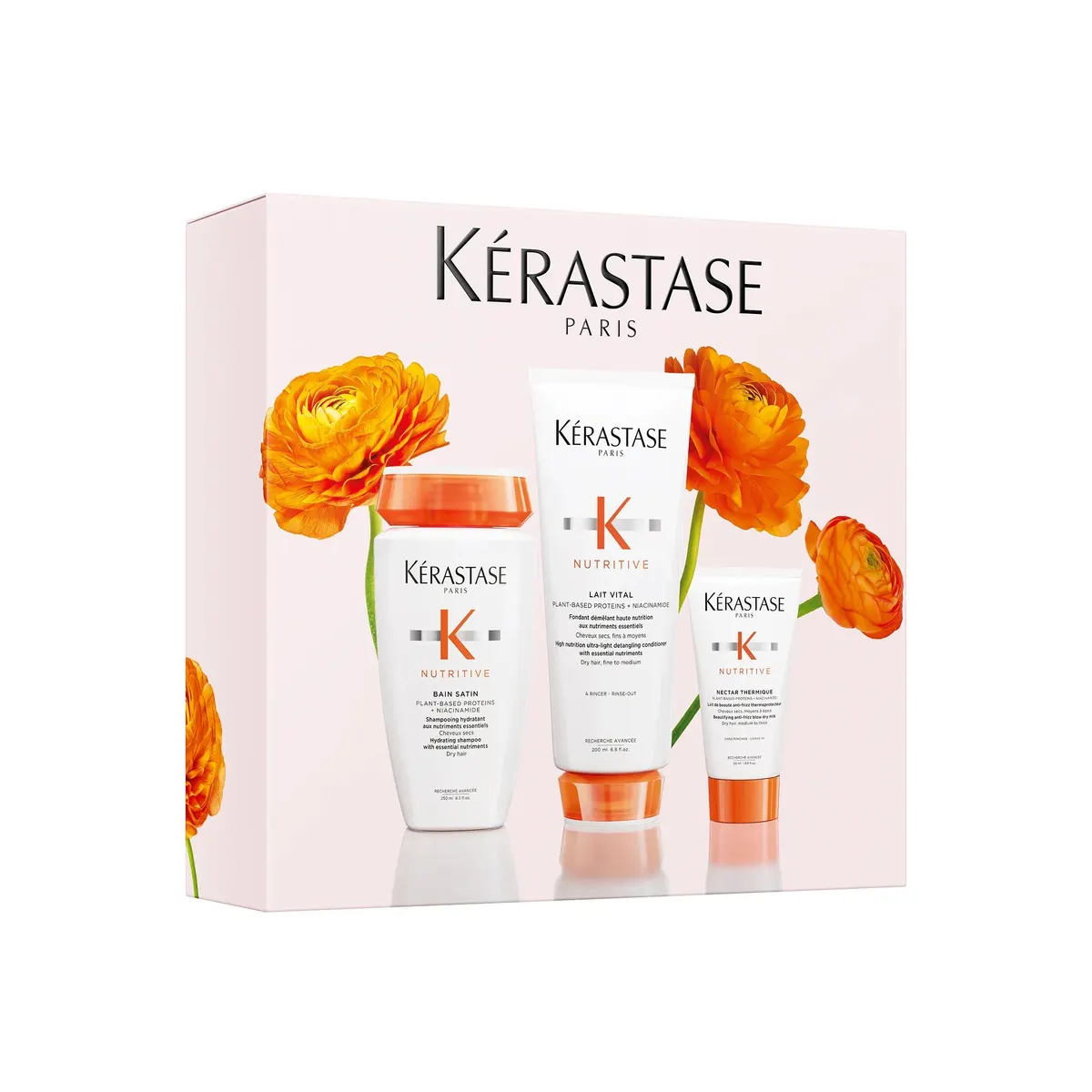 Kérastase Nutritive - Coffret Cadeaux pour Cheveux Fins et Secs