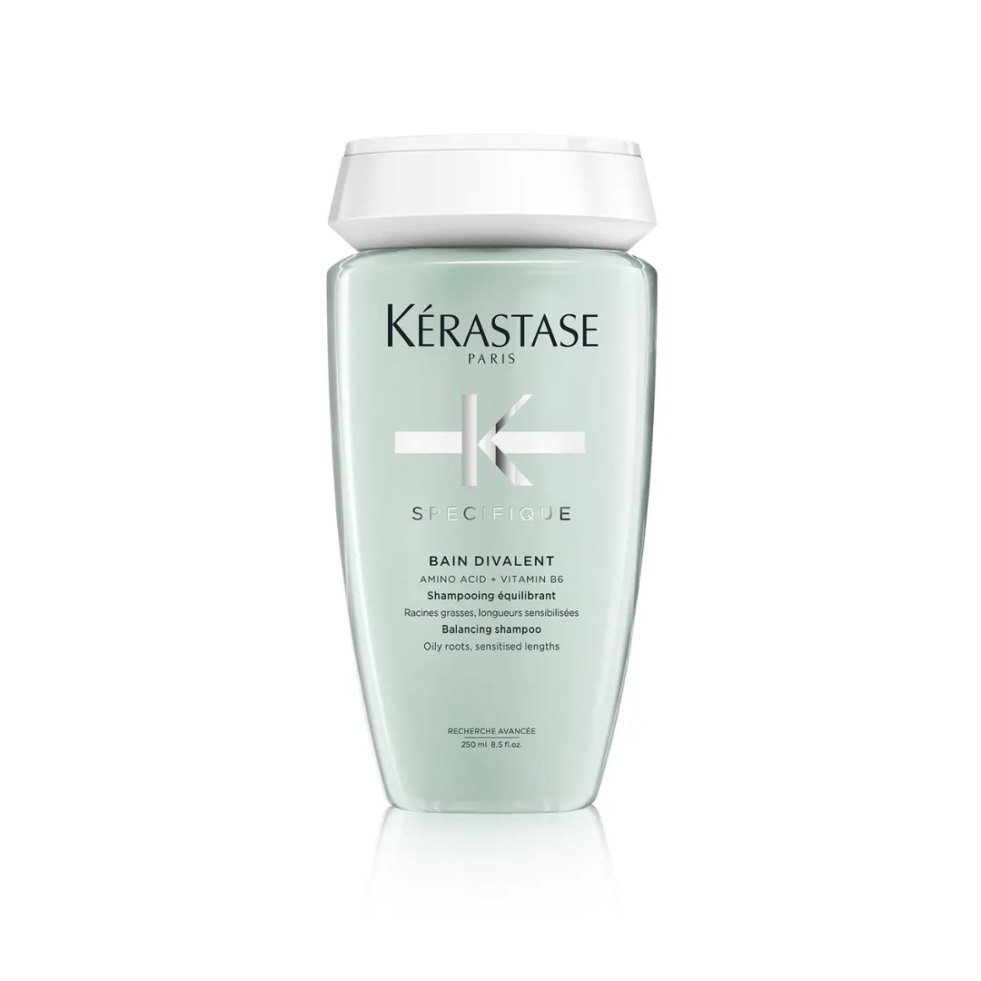Kérastase Spécifique Bain Divalent 250ml – Shampooing Équilibrant Cuir Chevelu Gras