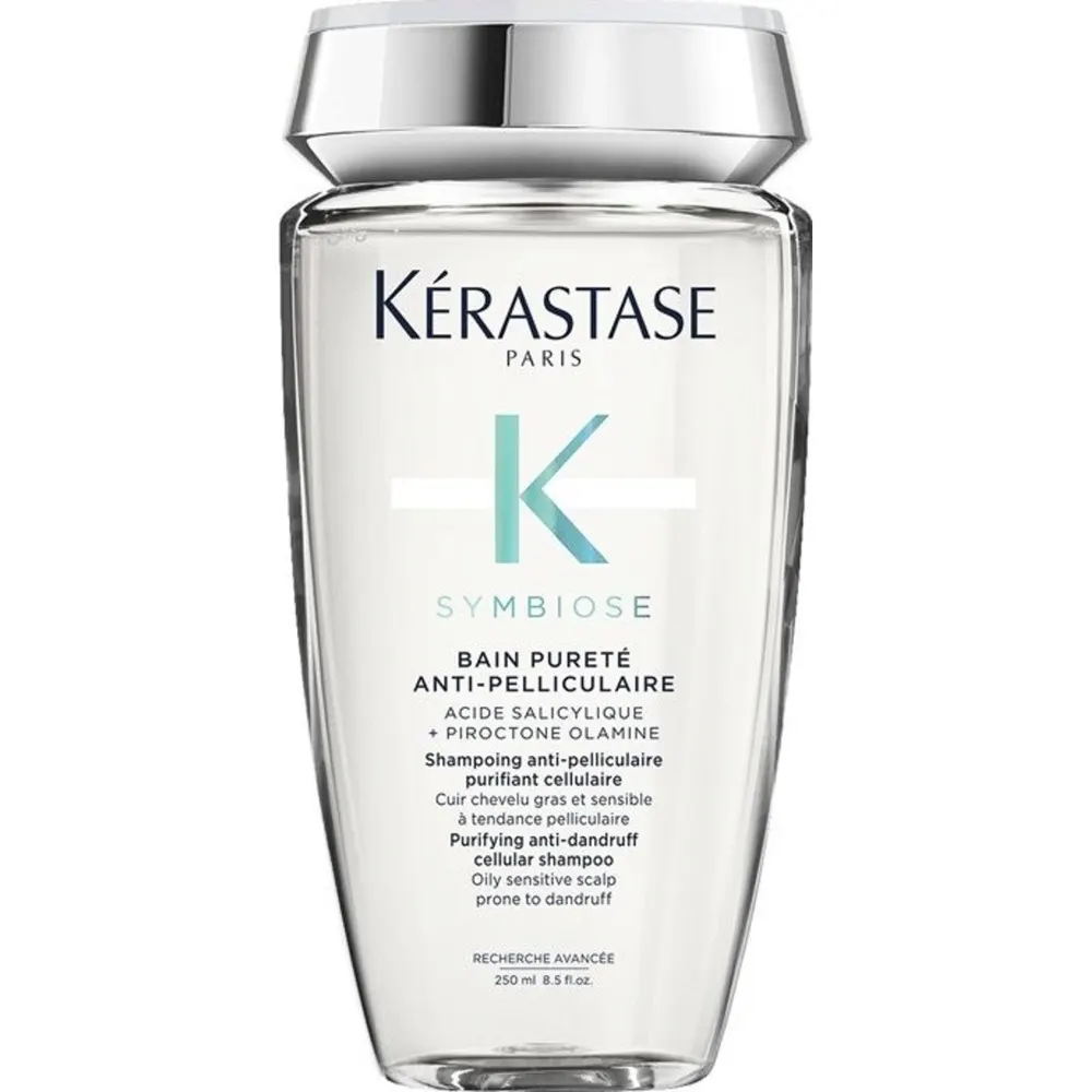 Kérastase Symbiose Bain Pureté Anti-Pelliculaire 250ml – Shampooing Cuir Chevelu Sensible