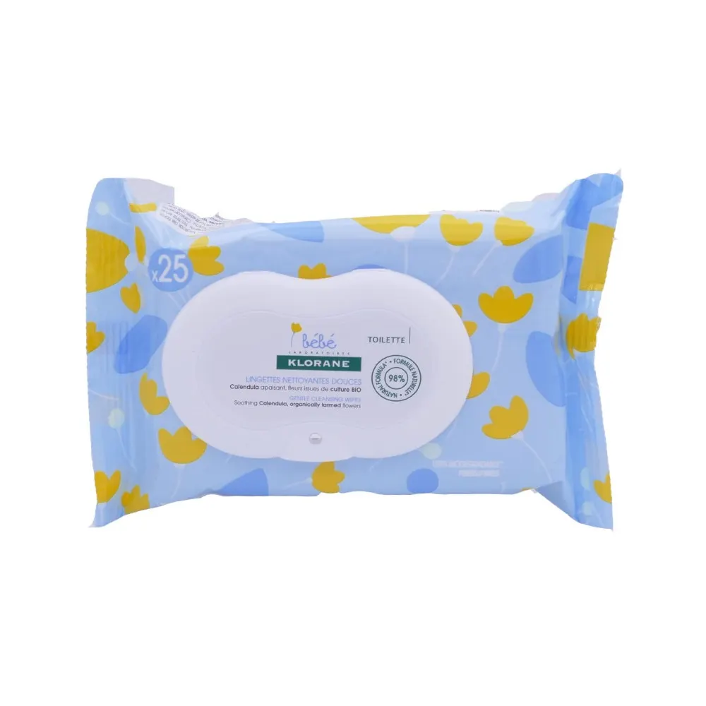 KLORANE BEBE LINGETTES x25