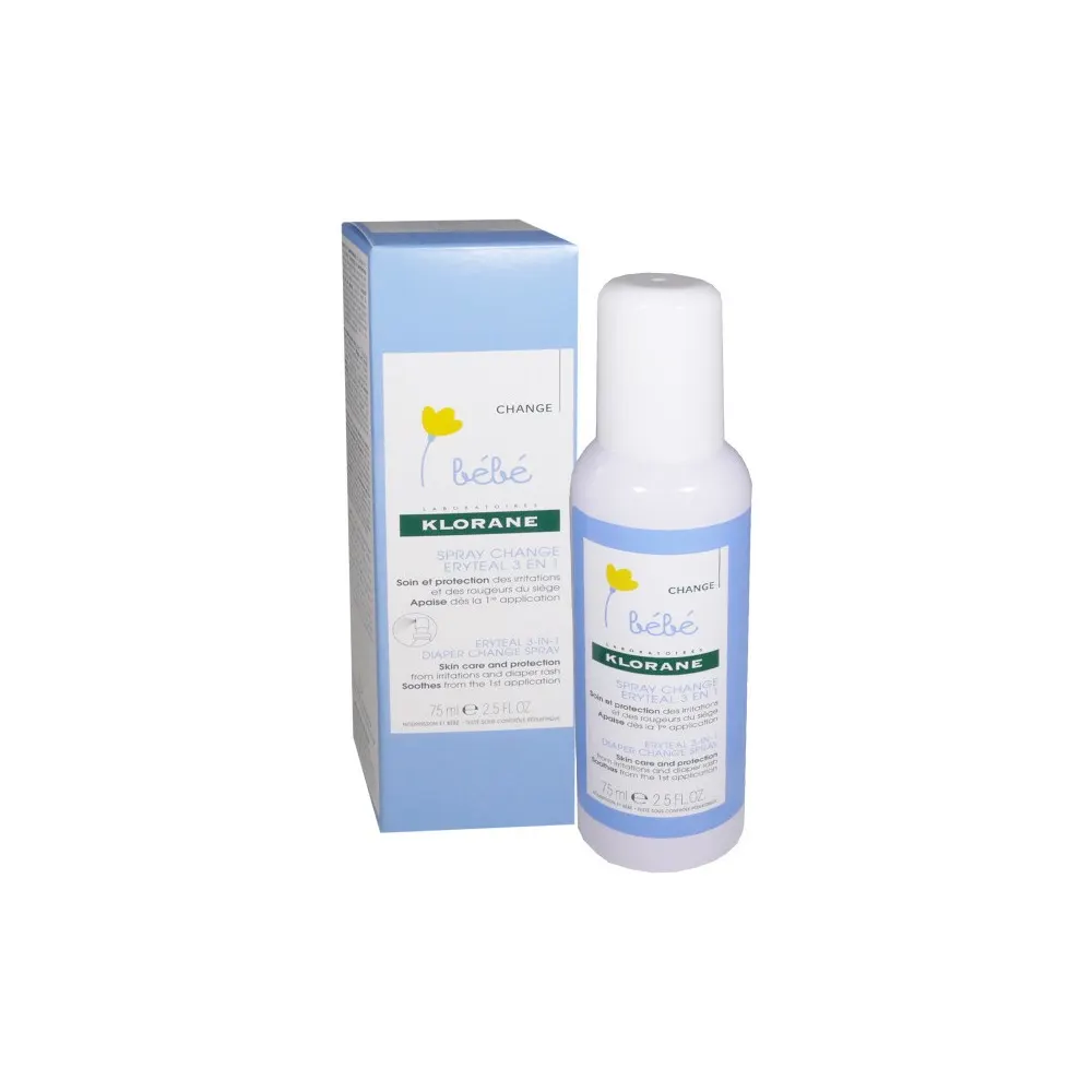 Klorane change Eryteal 3 en 1 au Calendula BIO apaisant - Bébé - Change 100 ML