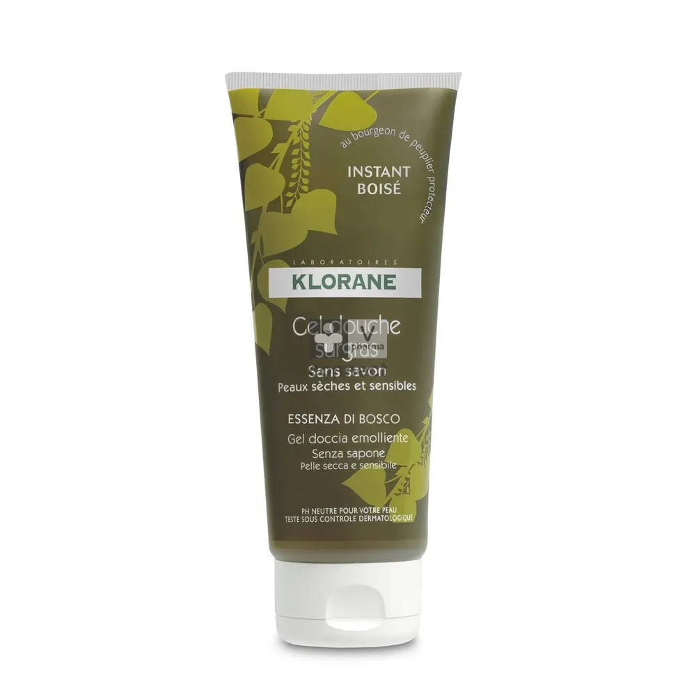 KLORANE GEL DOUCHE INSTANT BOISE 200ML