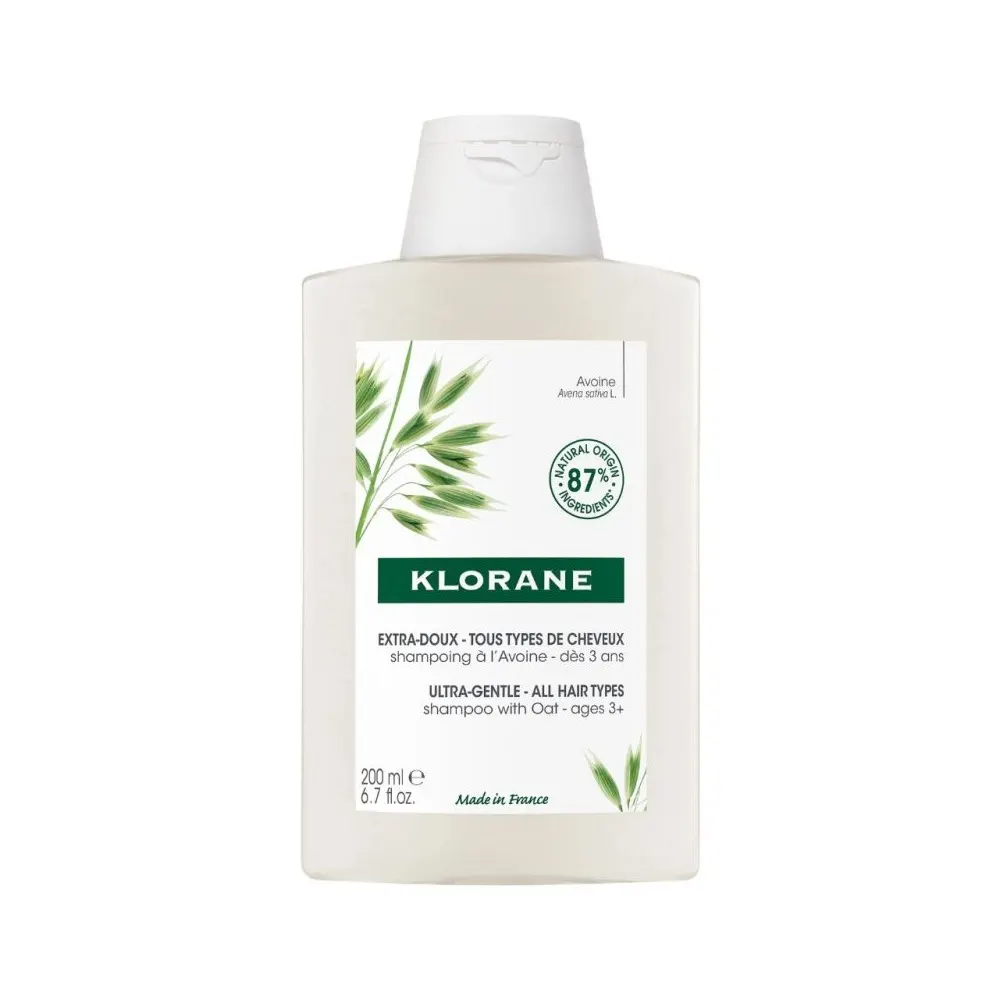 Klorane Shampoing Extra-Doux au Lait d’Avoine 200ml