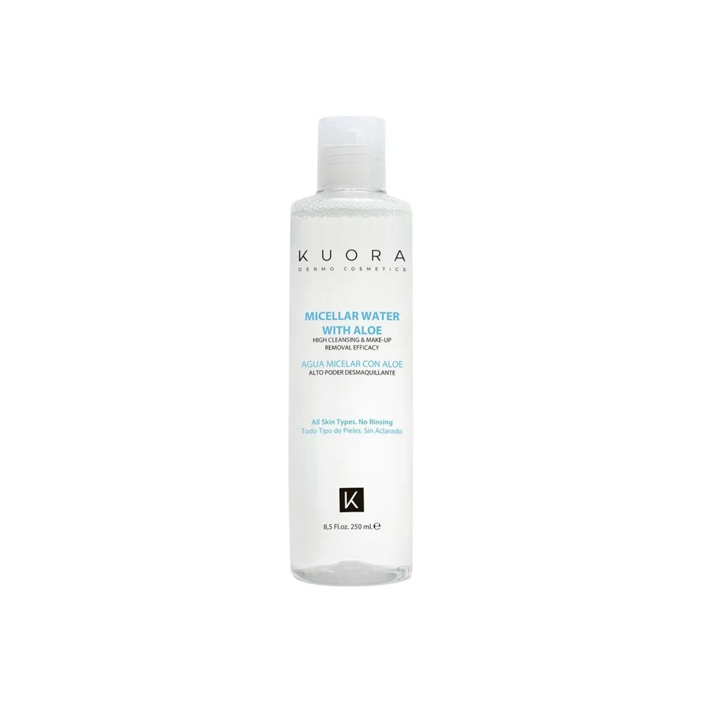 KUORA Eau Micellaire Nettoyante à l’Aloe Vera – 250ml