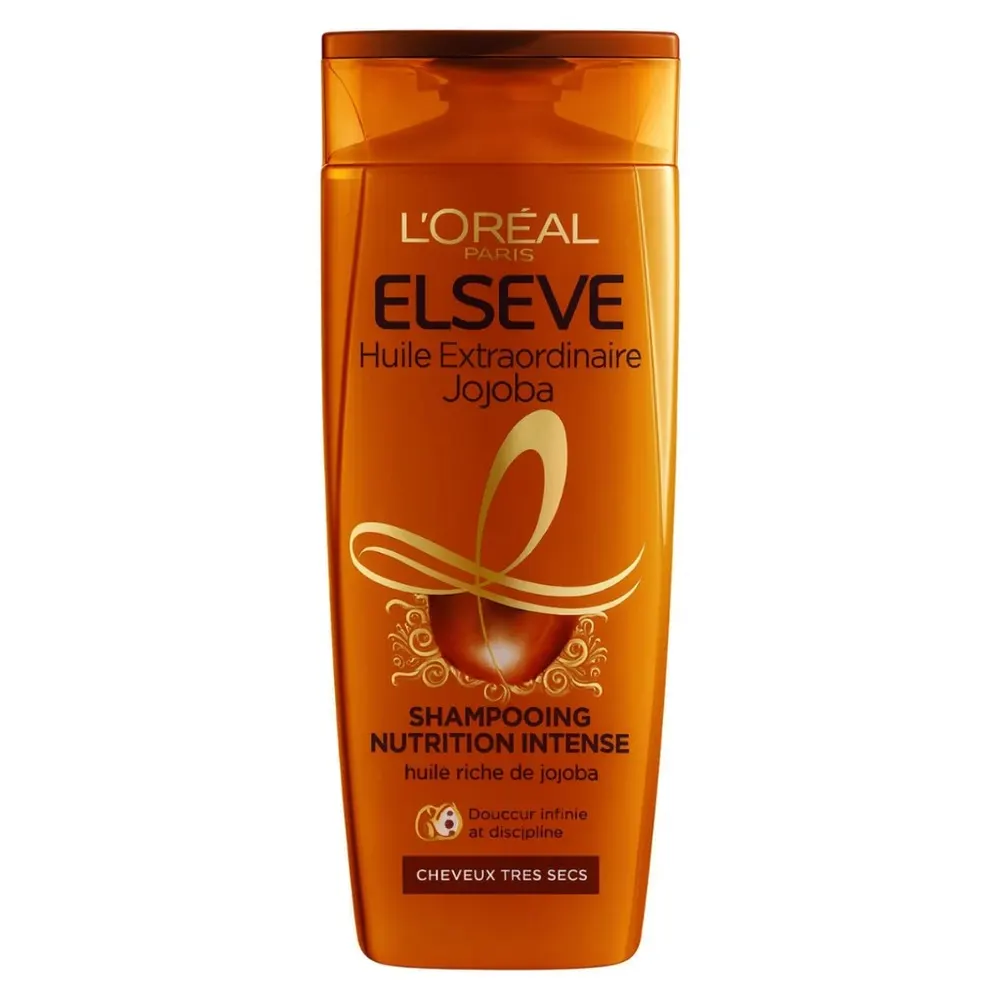 L'Oréal Elsève Huile Extraordinaire Jojoba شامبو 400 مل - تغذية الشعر الجاف