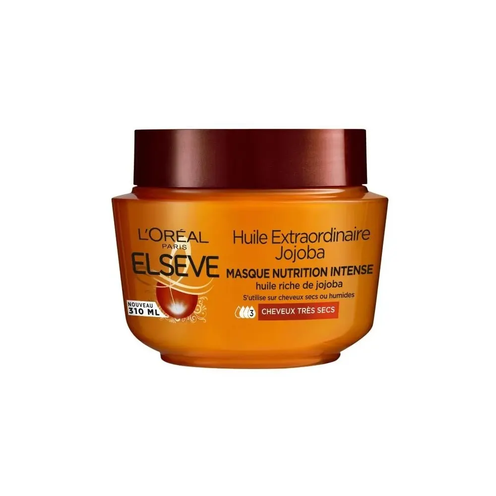 L'Oréal Paris Elseve Huile Extraordinaire Jojoba ماسك مغذي 310 مل