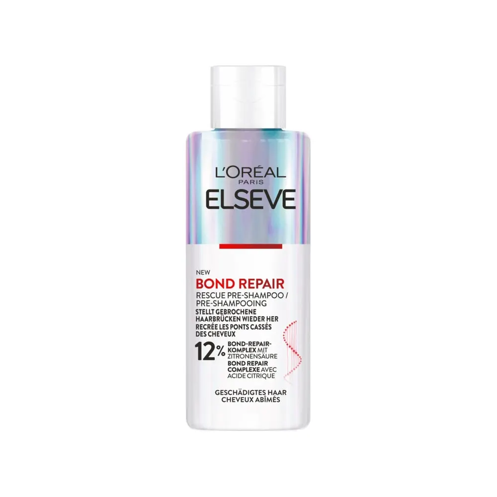 L'oréal paris Elseve routine bond repair Pré-Shampo 200ML + Démêlant 150 ml + Shampo 200ML = Vanity offerte