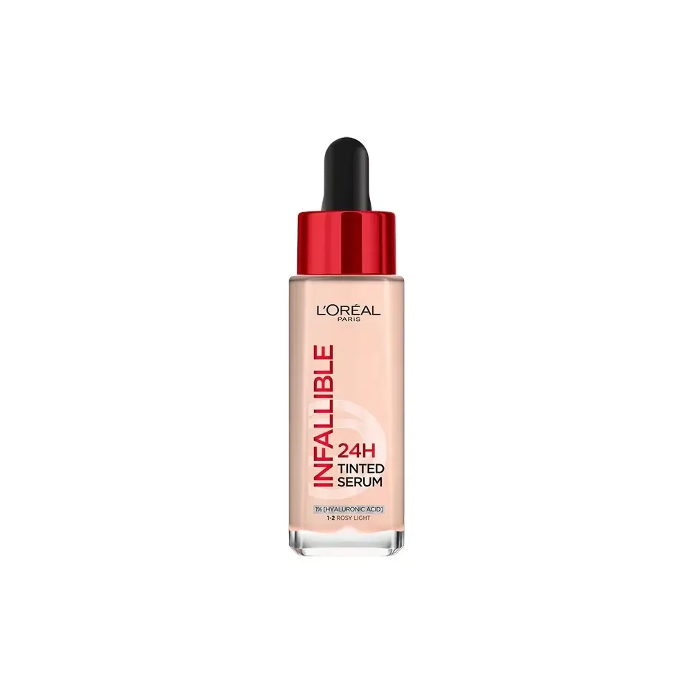 L'oréal paris infaillible 24h serum teintee rosy light 1-2 30 ml