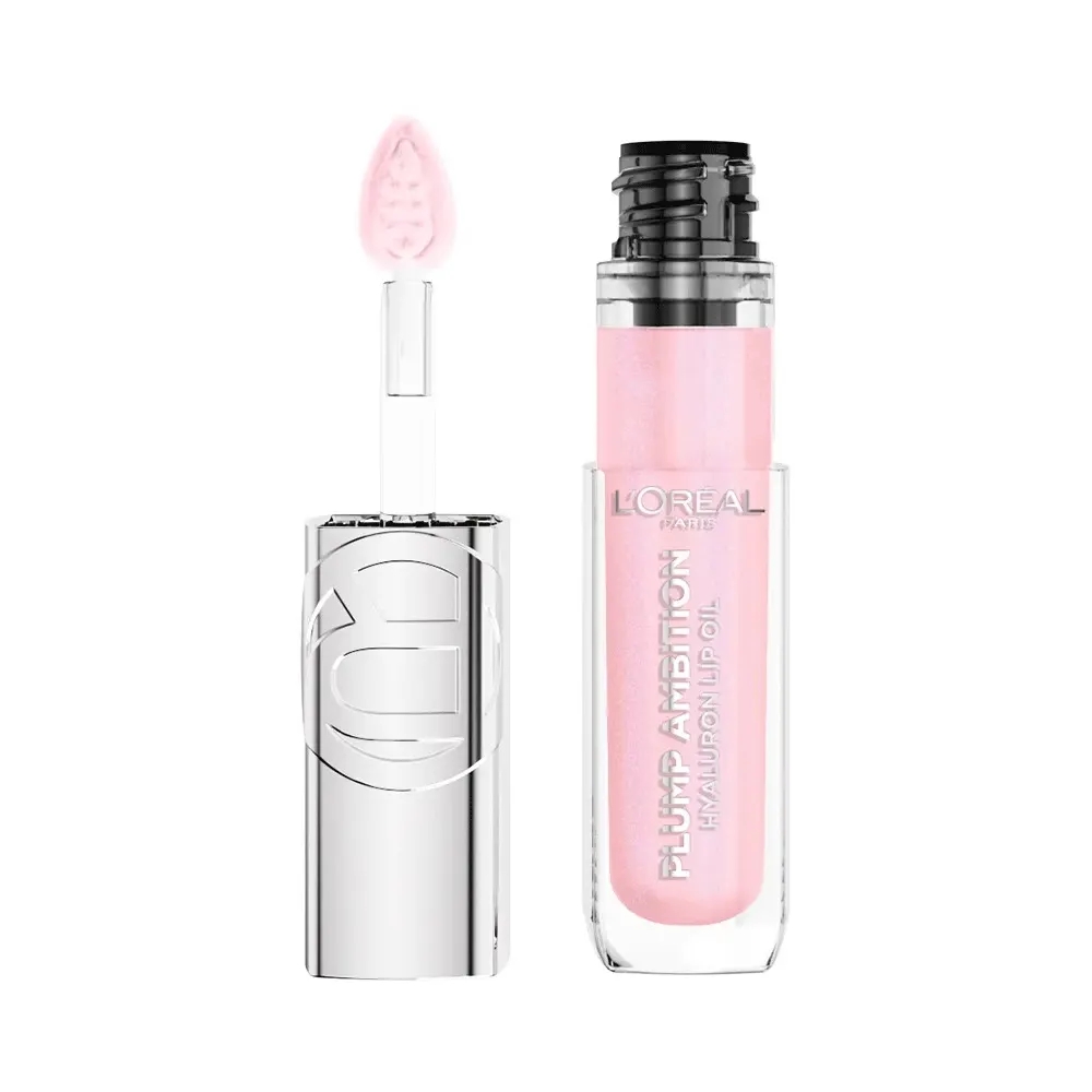 L'Oréal Paris Lip Oil Plump Ambition 101 Cristal Clear زيت الشفاه