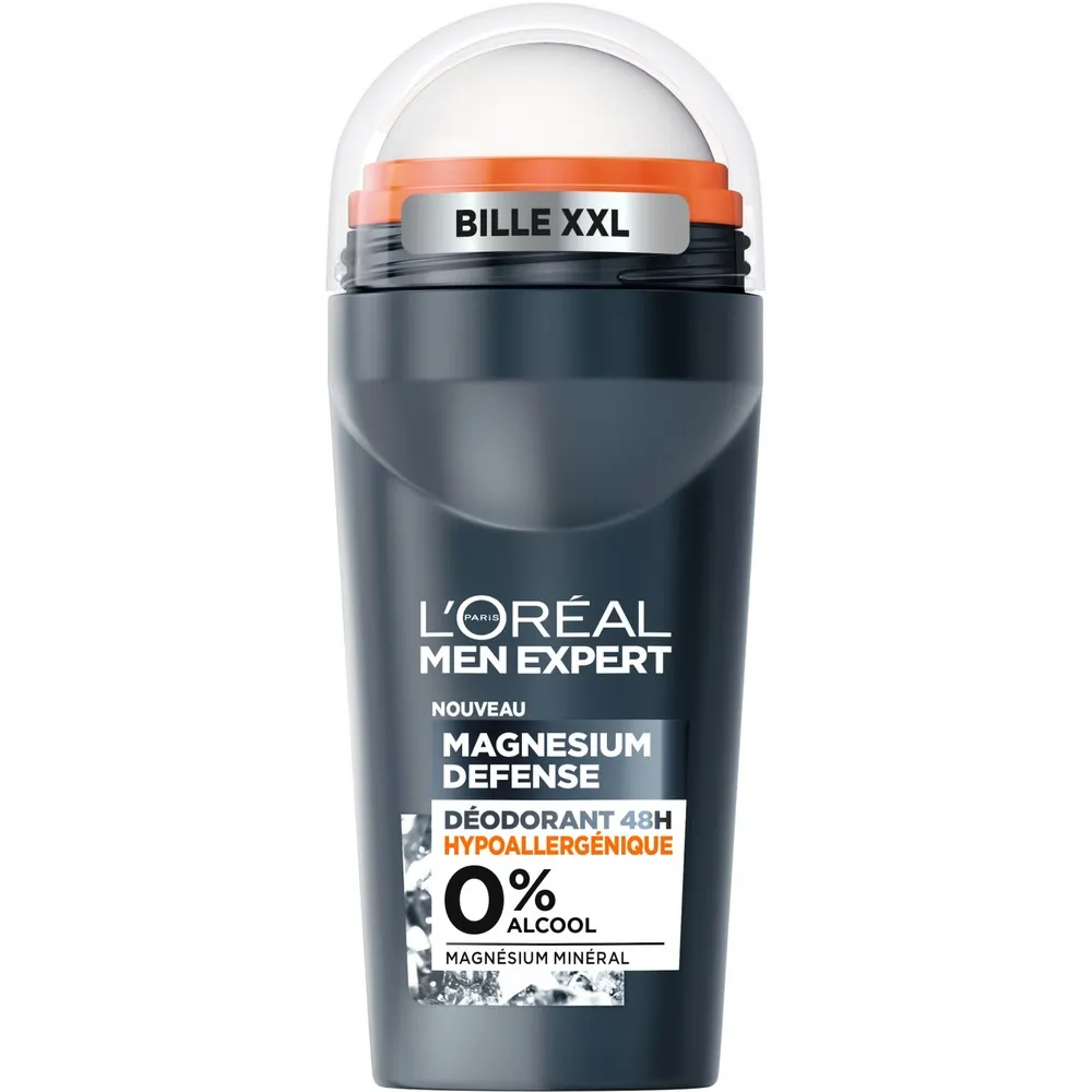 L'ORÉAL PARIS MEN EXPERT DÉODORANT MAGNESIUM DEFENSE BILLE 48H