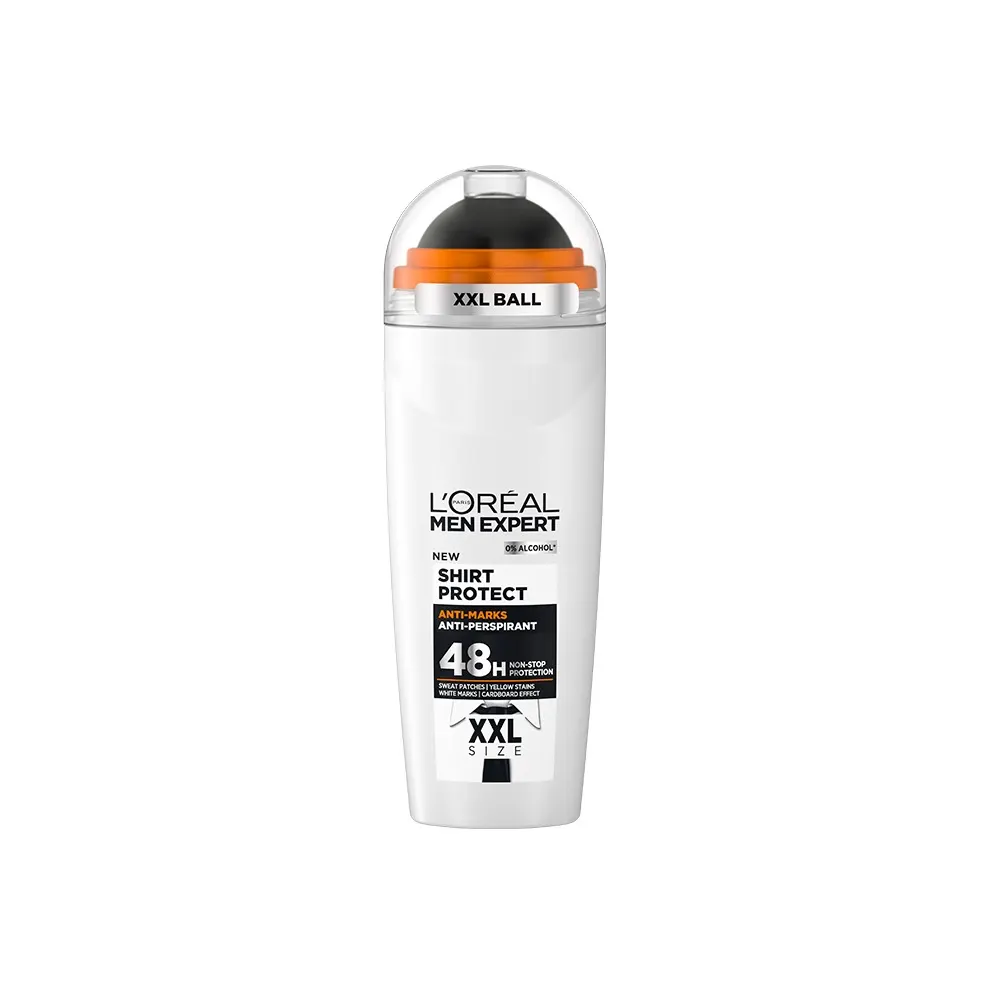 L'ORÉAL PARIS MEN EXPERT DÉODORANT SHIRT PROTECT ANTI-TRACES ROLL ON 48H