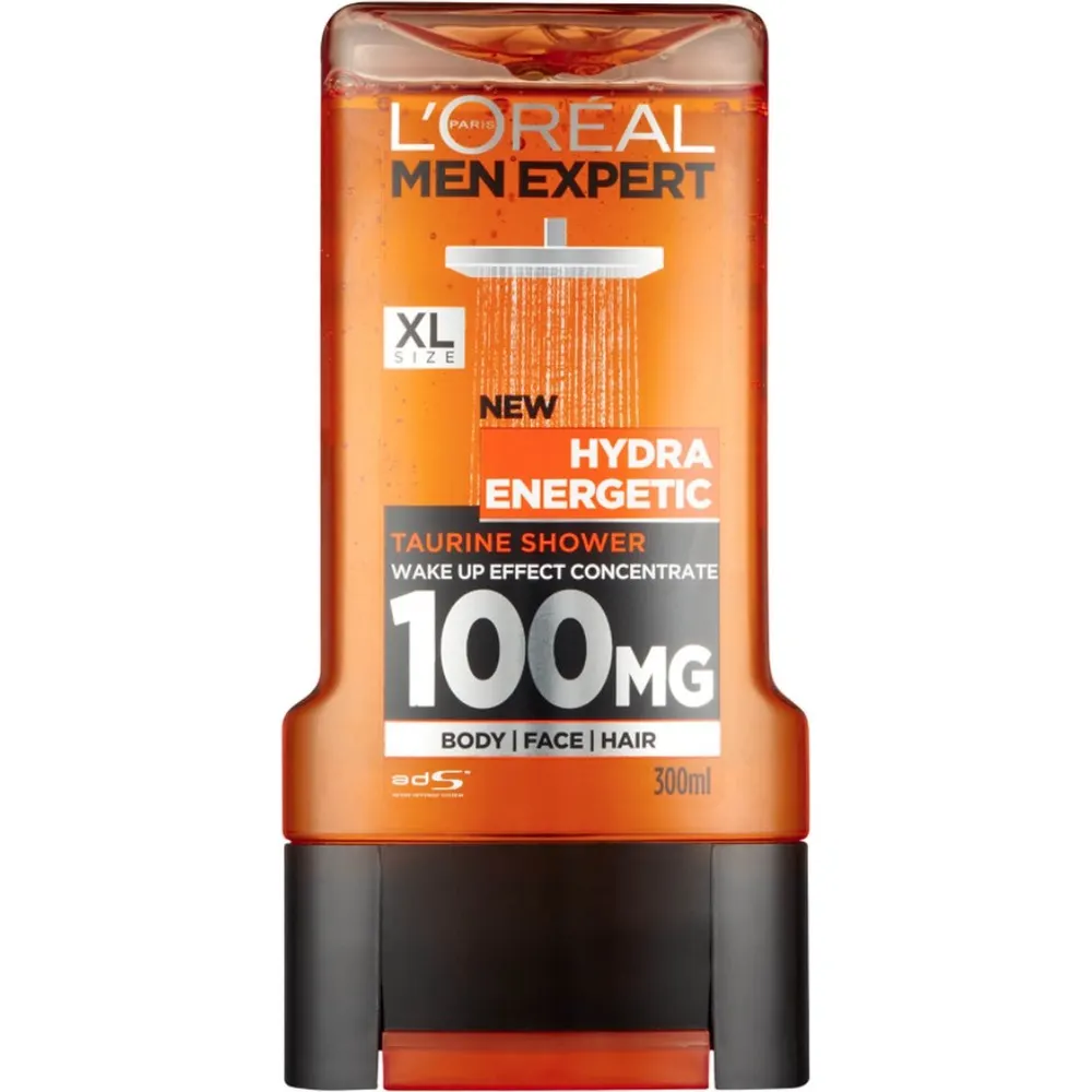 L'Oréal Paris Men Expert جل استحمام 3 في 1 Hydra Energetic 300 مل