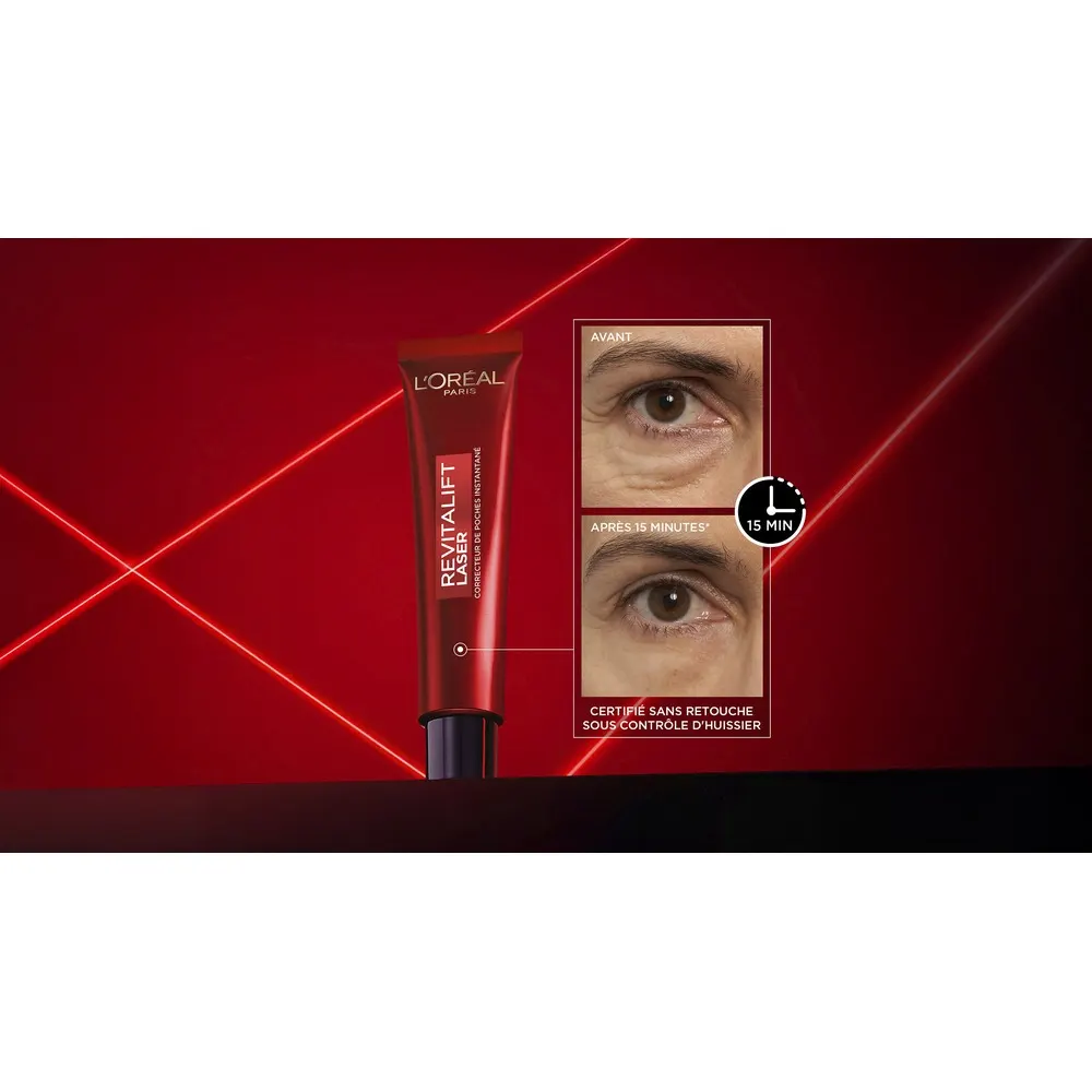L'Oréal Paris Revitalift Laser عناية العين ثلاثية المفعول 15 مل