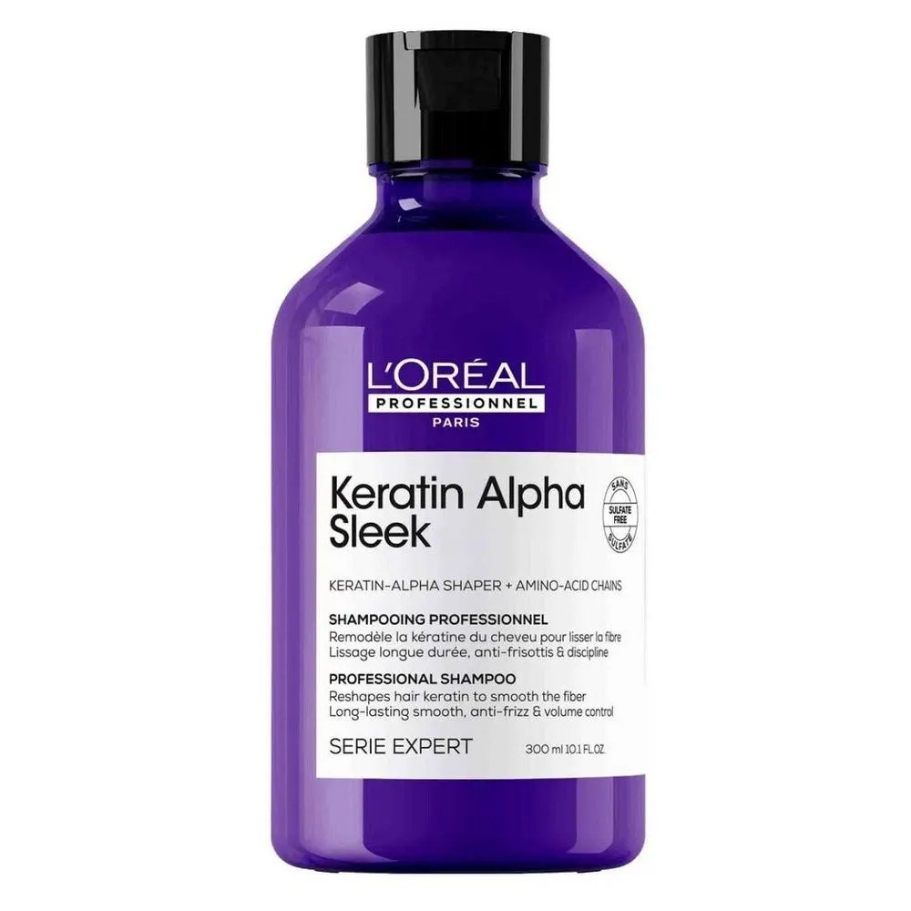 L'Oréal Professionnel Keratin Alpha Sleek شامبو 300 مل