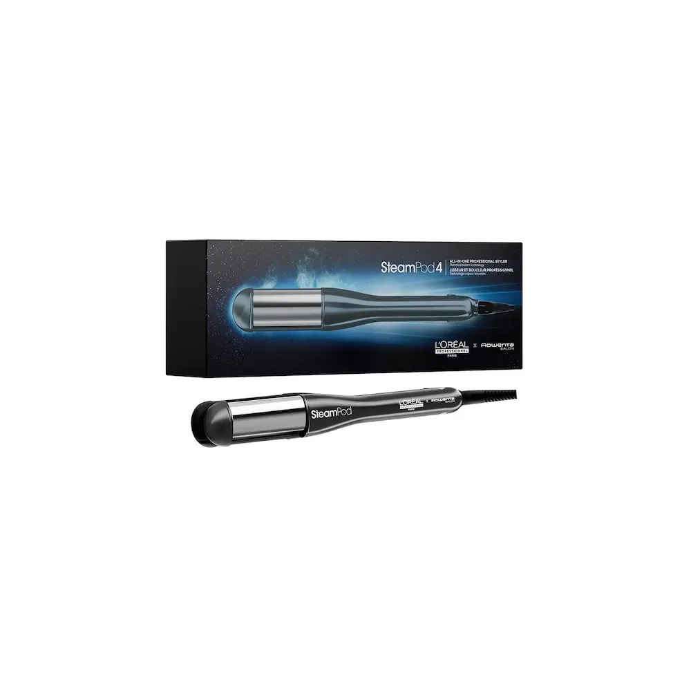 L'Oréal Professionnel SteamPod 4 إصدار محدود Meteora مع Metal Detox زيت مركز 50 مل وحقيبة زينة هدية