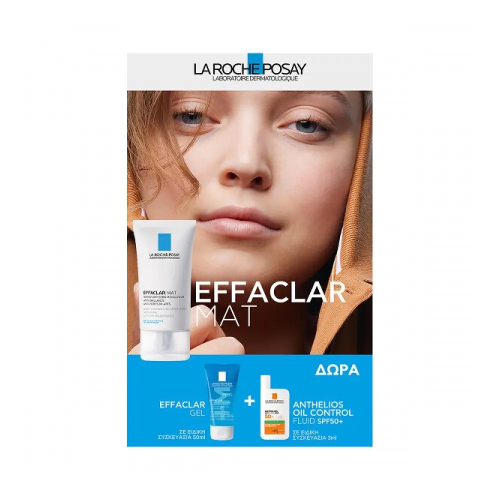 LA ROCHE-POSAY PACK ACNÉ EFFACLAR DUO+M 40ML + ANTHELIOS OIL CONTROL INVISIBLE SPF50