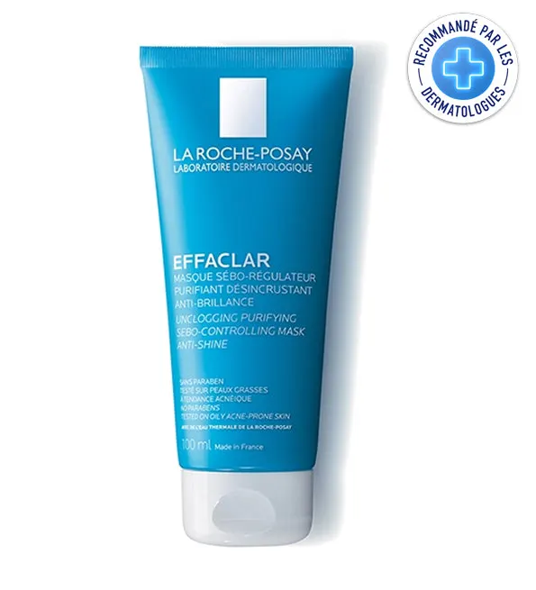 La Roche-Posay Effaclar ماسك منظم للإفرازات الدهنية 100 مل