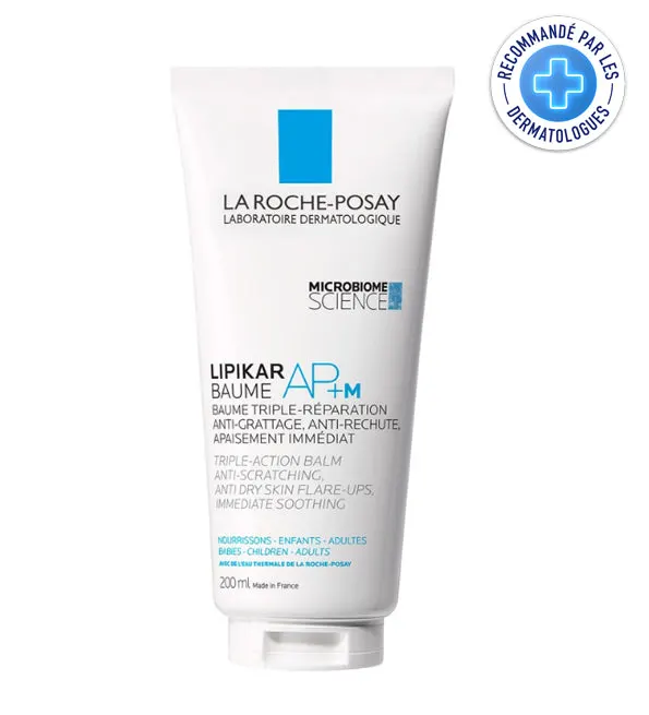 La roche-posay lipikar baume ap+m tube eco responsable peau très sèche 200ML
