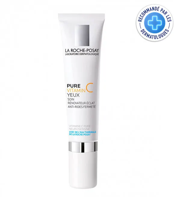 La Roche-Posay Pure Vitamin C Yeux 15 مل عناية مضادة للتجاعيد وإشراقة للعينين