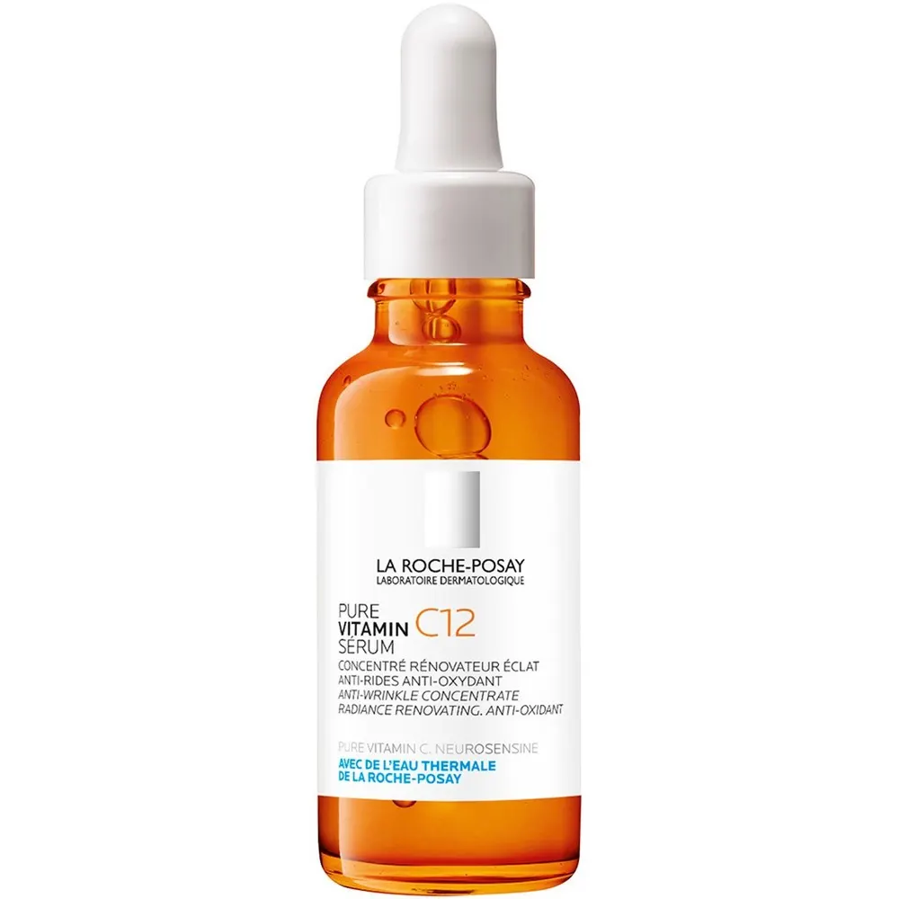 La Roche Posay Pure Vitamin C12 Serum 30ml = Mini Vitamin C12 10ml + Anthelios Fluide 15ml Offerts