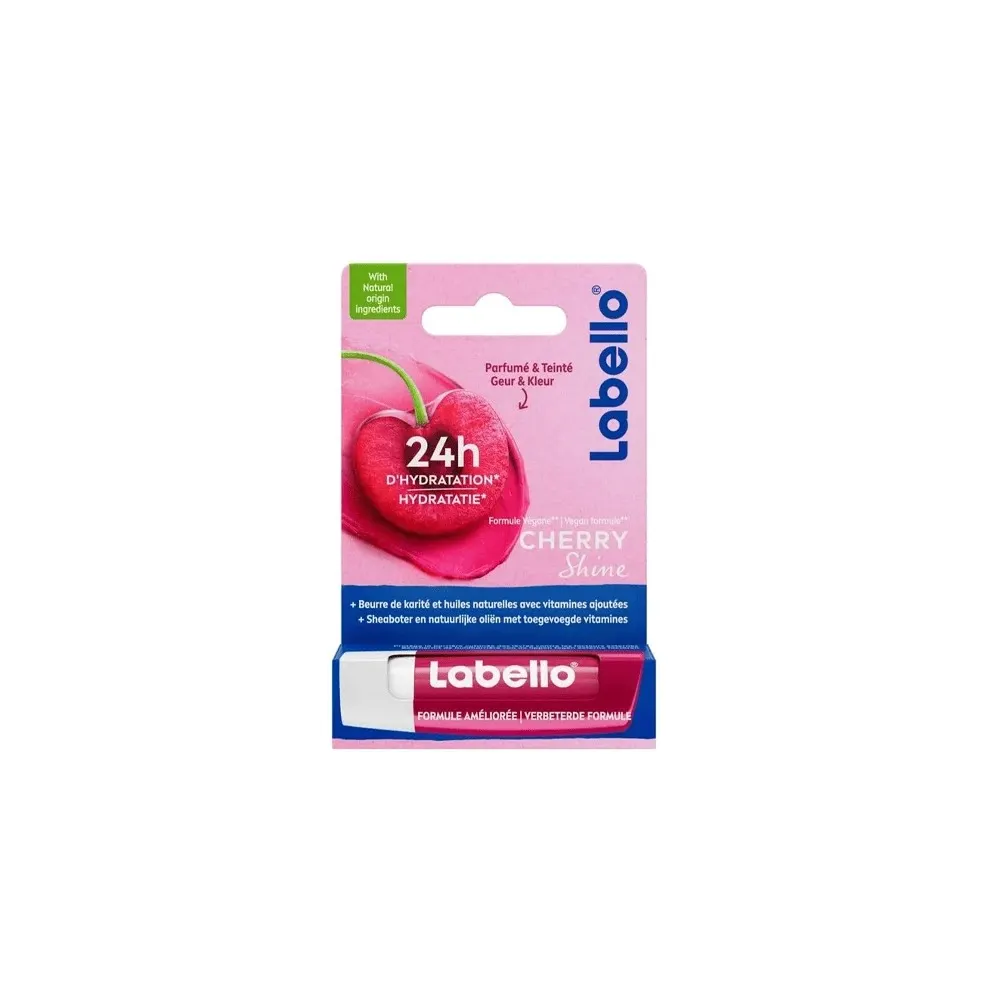 Labello ستيك للشفاه Brillance Fruitée Cerise 4.8 غ