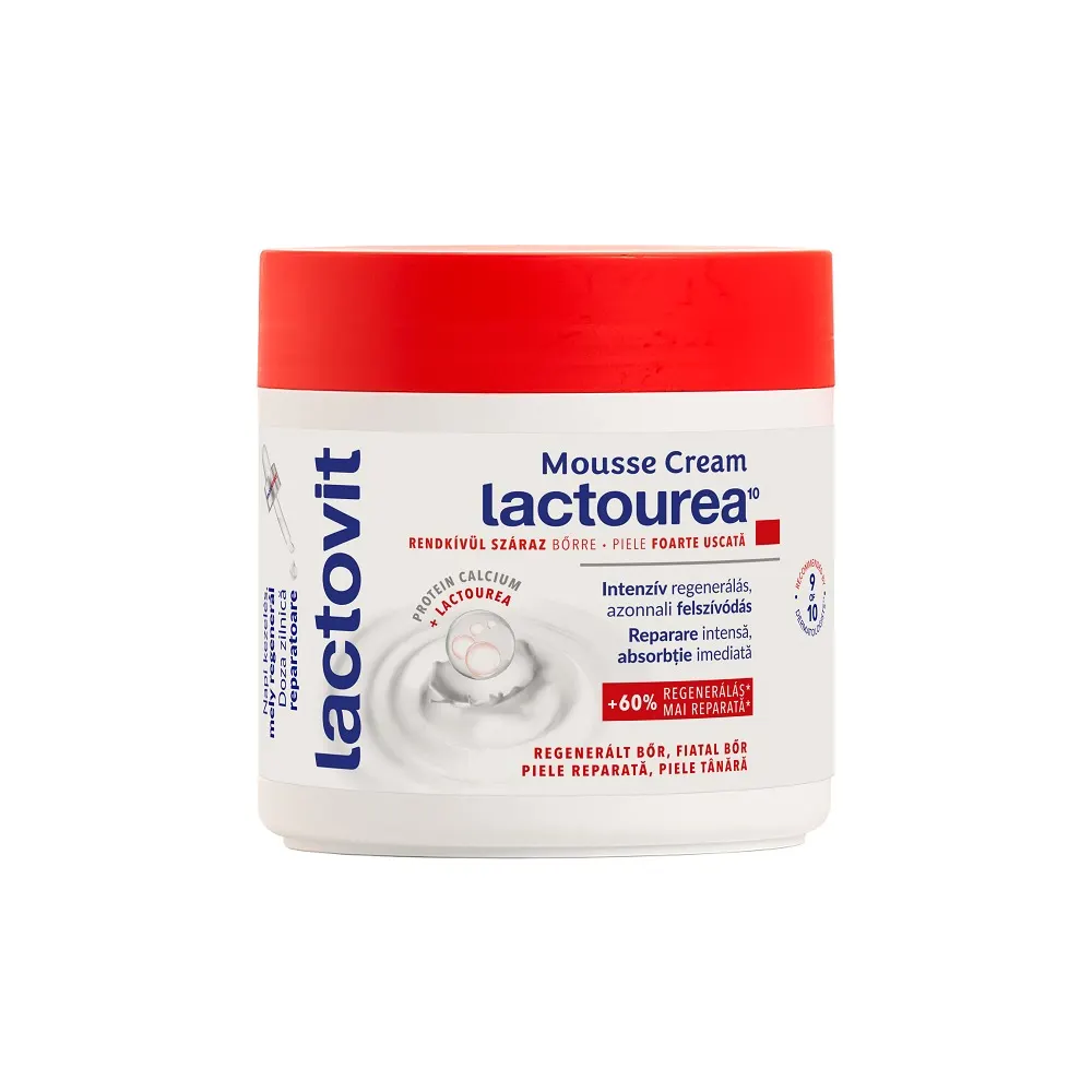 LACTOVIT CRÈME MOUSSE REPARATRICE LACTOUREA 400ML