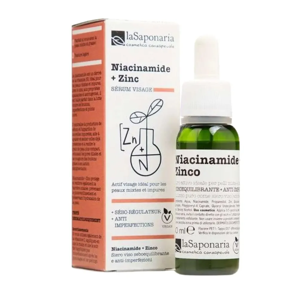 LASAPONARIA Niacinamide + Zinc Pure 30ml