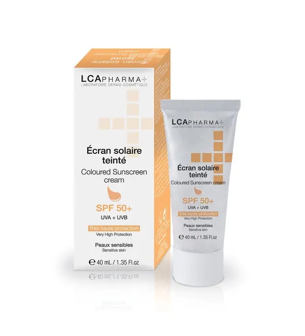 LCA Pharma واقي شمس ملون SPF50+ درجة فاتحة
