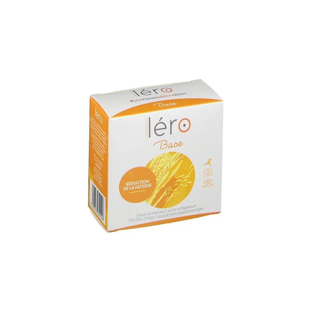Léro Base Complément Alimentaire Fatigue – 42 Capsules