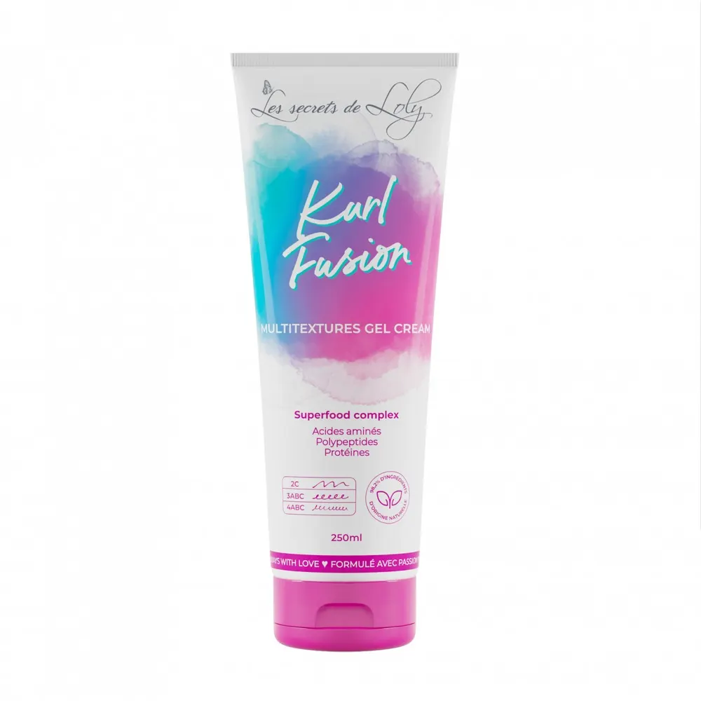 Les Secrets de Loly Kurl Fusion جل كريمي مثبت ومغذٍ ومرطب 250 مل