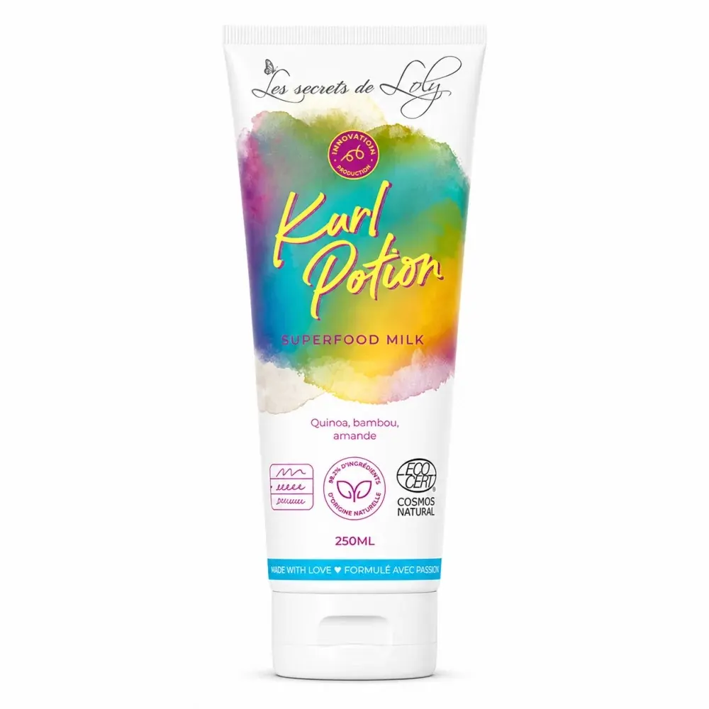 Les Secrets de Loly Kurl Potion كريم بدون شطف محدد ومرطب 250 مل