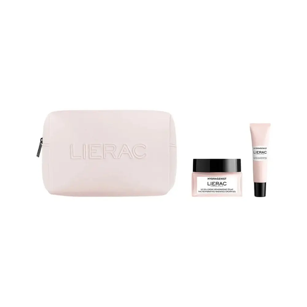 LIERAC PACK HYDRAGENIST CREME REHYDRATANTE ECLAT + YEUX = TROUSSE OFFERT
