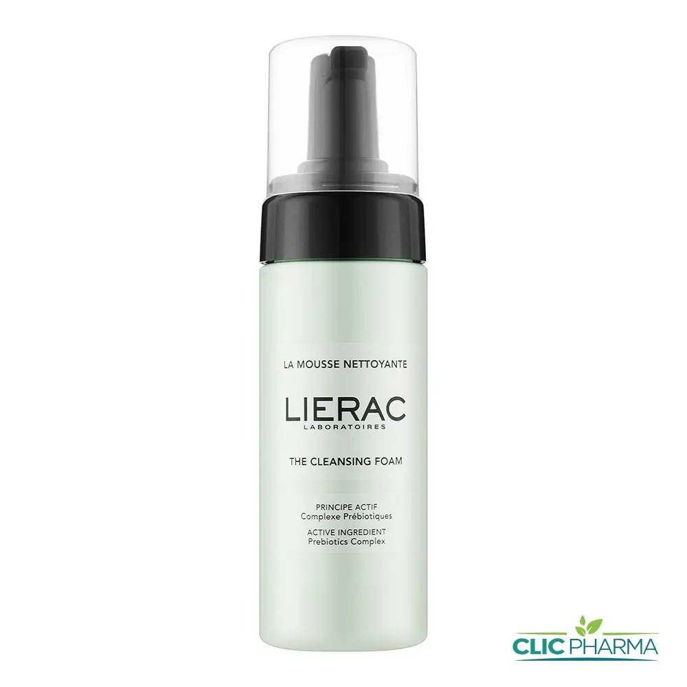 LIERAC MOUSSE NETTOYANTE 150ML