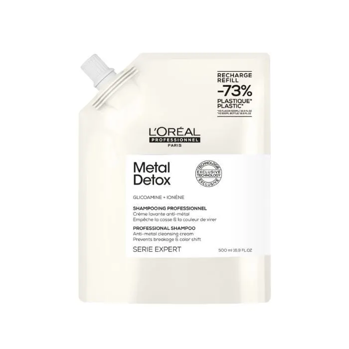 L'Oréal Professionnel Metal Detox شامبو عبوة تعبئة 500 مل