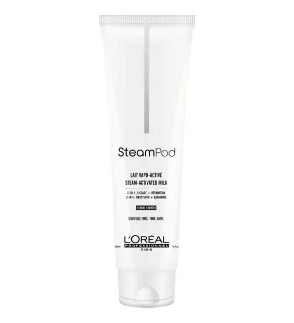 L'Oréal Professionnel SteamPod حليب منشط بالبخار للشعر الرقيق 150 مل