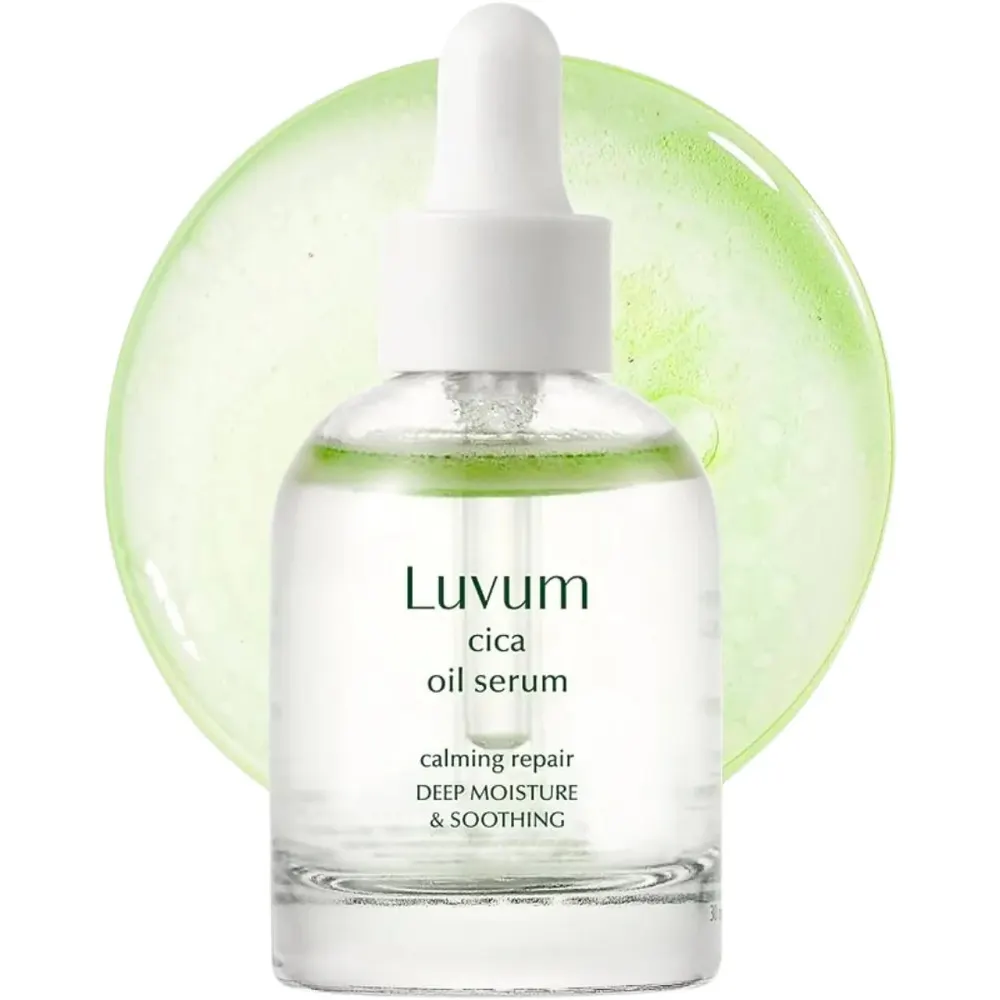 Luvum Calming Repair Cica Oil Serum 30ml – Sérum Huile Apaisant & Réparateur à la Centella Asiatica