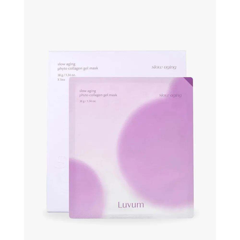 Luvum Slow Aging Phyto Collagen Gel Mask 200ml – Masque Gel Anti-Âge au Collagène Végétal & Superaliments