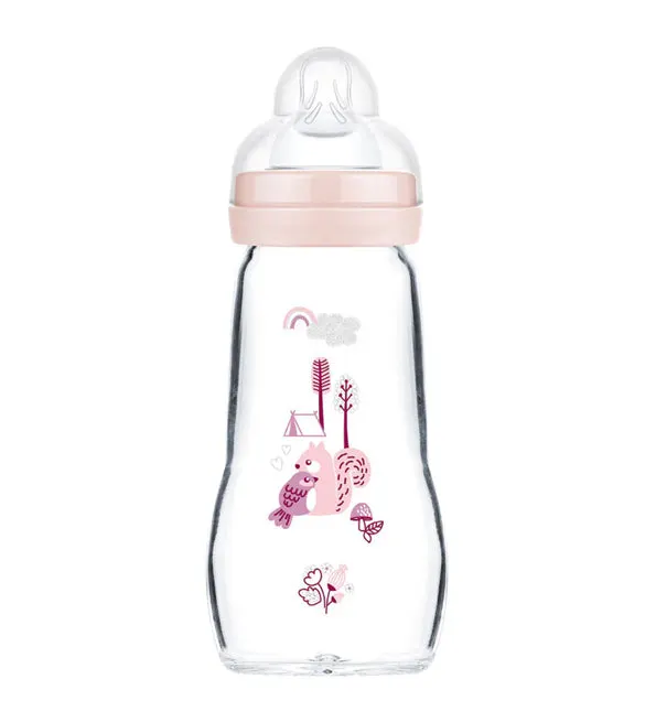 Mam Baby Biberon en verre +2m 260ml