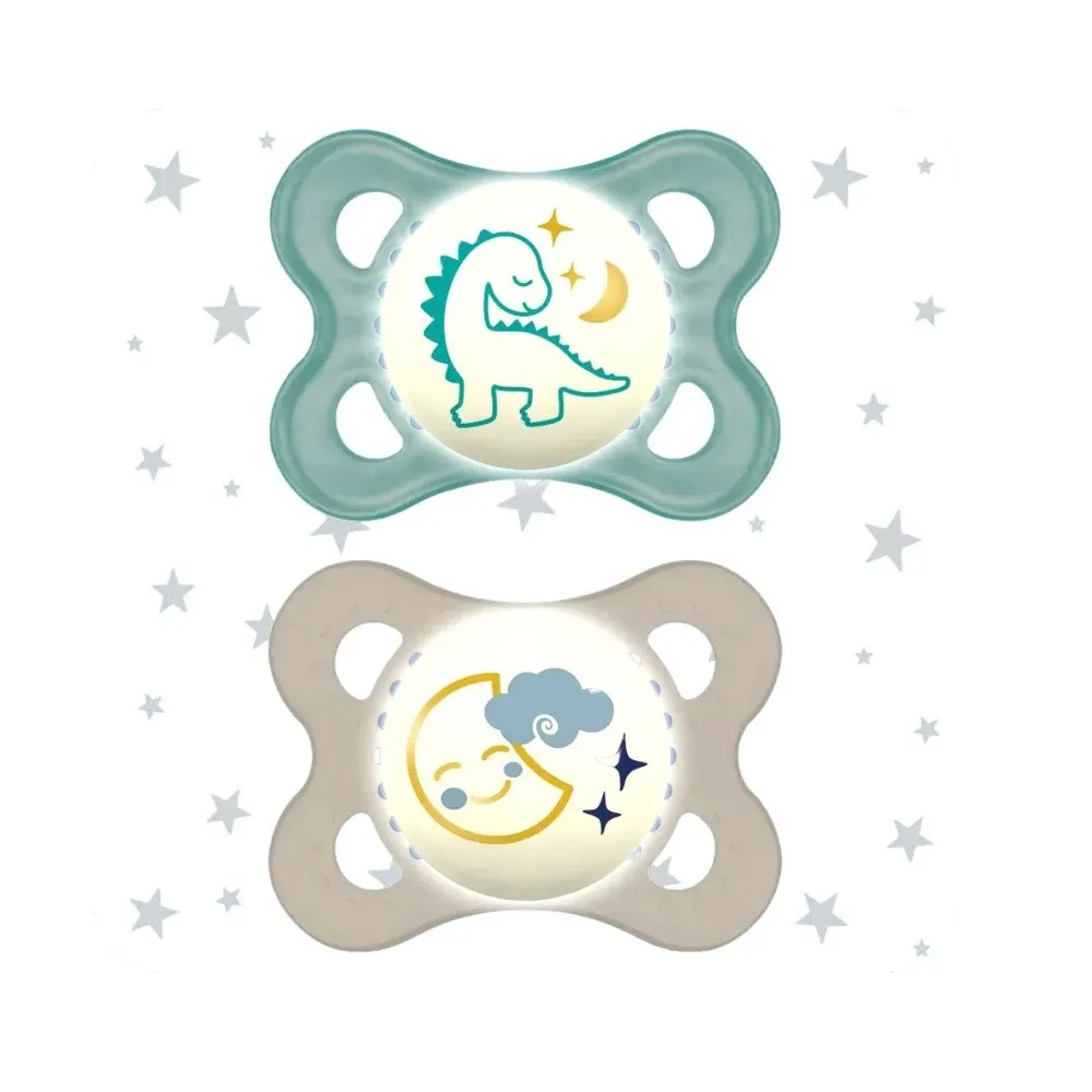 MAM Baby Original +6m Night -2 Sucettes